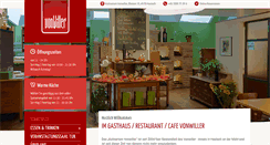 Desktop Screenshot of gasthaus-vonwiller.at